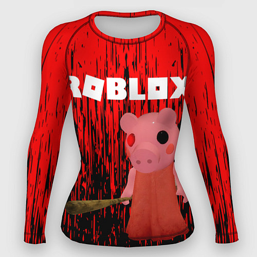 Женский рашгард Roblox Piggy / 3D-принт – фото 1