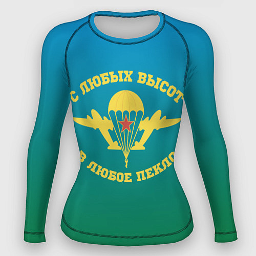 Женский рашгард ВДВ / 3D-принт – фото 1