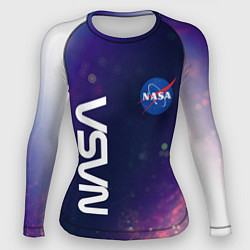 Рашгард женский NASA НАСА, цвет: 3D-принт