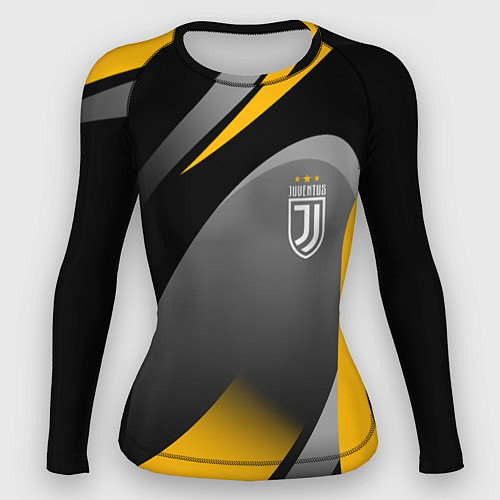 Женский рашгард Juventus Uniform / 3D-принт – фото 1