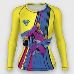 Рашгард женский Superman, цвет: 3D-принт