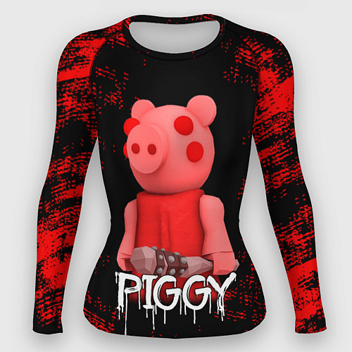 Женский рашгард Roblox Piggy / 3D-принт – фото 1