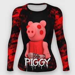 Женский рашгард Roblox Piggy