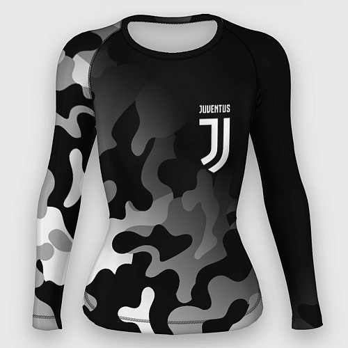 Женский рашгард JUVENTUS ЮВЕНТУС / 3D-принт – фото 1