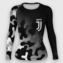 Рашгард женский JUVENTUS ЮВЕНТУС, цвет: 3D-принт