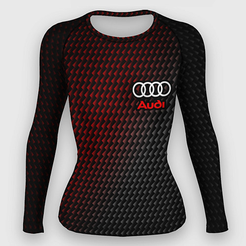 Женский рашгард AUDI АУДИ / 3D-принт – фото 1