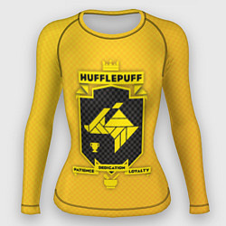 Рашгард женский Hufflepuff, цвет: 3D-принт