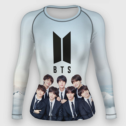 Женский рашгард BTS / 3D-принт – фото 1