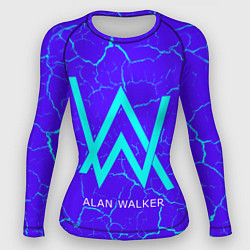 Рашгард женский ALAN WALKER АЛАН УОКЕР, цвет: 3D-принт