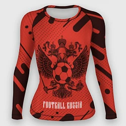 Рашгард женский FOOTBALL RUSSIA Футбол, цвет: 3D-принт