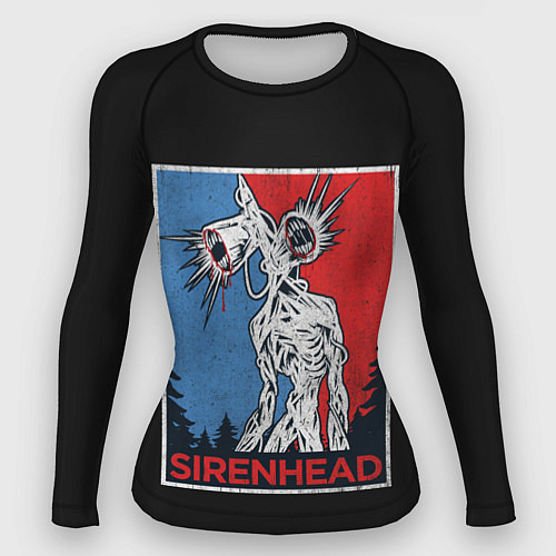 Женский рашгард Сиреноголовый / 3D-принт – фото 1