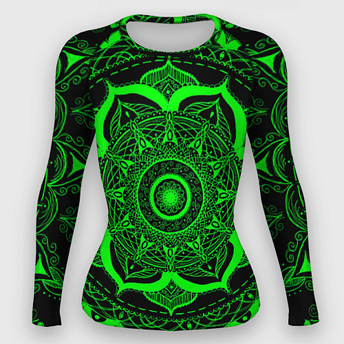 Женский рашгард Mandala / 3D-принт – фото 1
