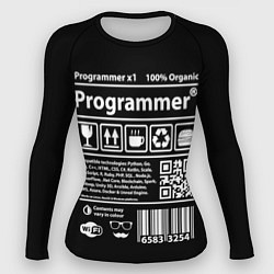 Рашгард женский Programmer, цвет: 3D-принт