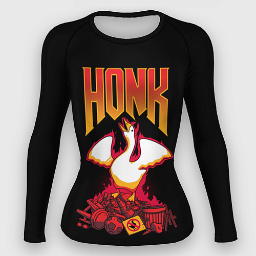 Женский рашгард HONK Goose / 3D-принт – фото 1