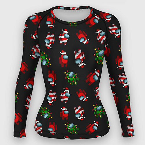 Женский рашгард AMONG US / 3D-принт – фото 1