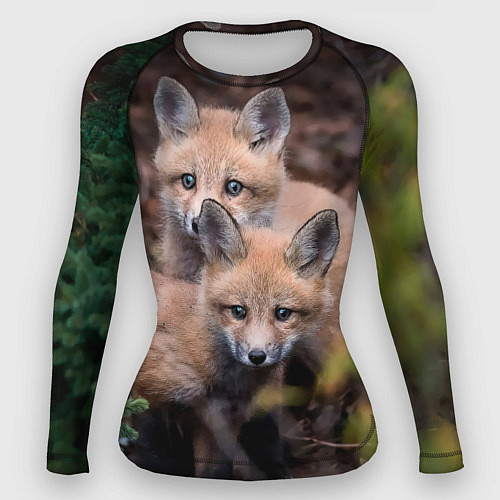 Женский рашгард Лисички фото / 3D-принт – фото 1