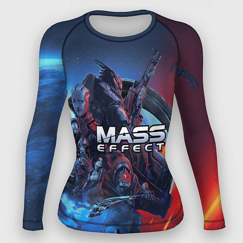 Женский рашгард Mass EFFECT Legendary ed / 3D-принт – фото 1