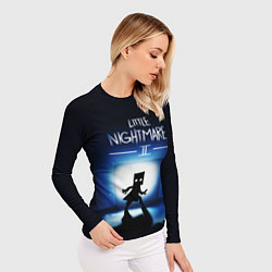 Рашгард женский Little Nightmares 2 МОНО, цвет: 3D-принт — фото 2