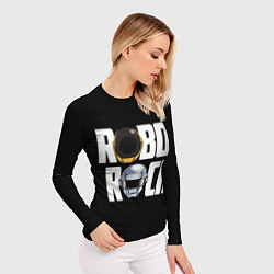 Рашгард женский Robot Rock, цвет: 3D-принт — фото 2