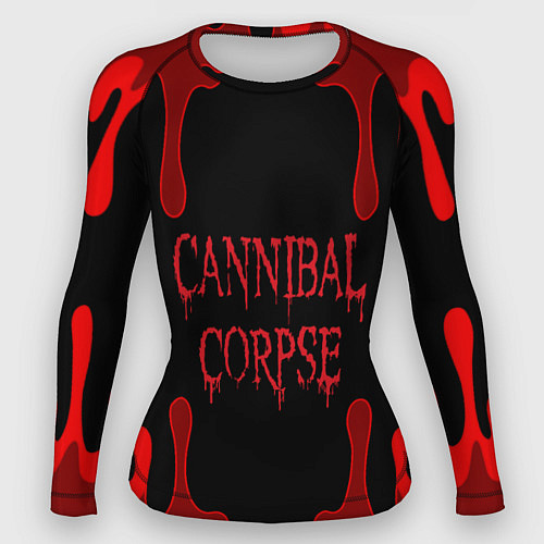 Женский рашгард Cannibal Corpse / 3D-принт – фото 1