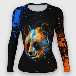 Рашгард женский КРАСОЧНАЯ ПАНДА, цвет: 3D-принт