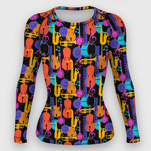 Женский рашгард Джаз / 3D-принт – фото 1