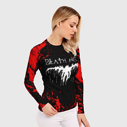 Рашгард женский DEATH NOTE ТЕТРАДЬ СМЕРТИ, цвет: 3D-принт — фото 2