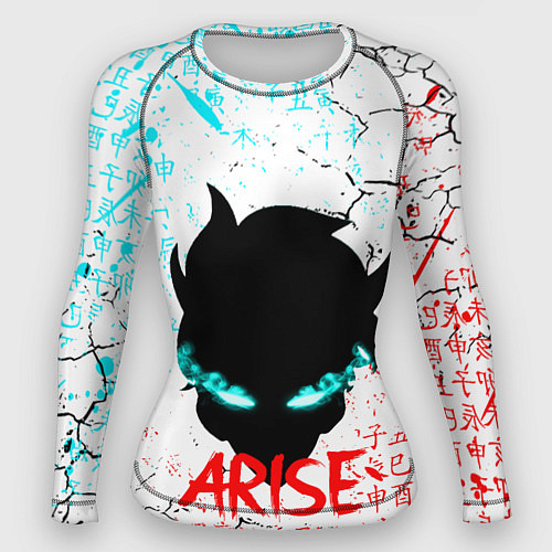 Женский рашгард СОН ДЖИН ВУ SOLO LEVELING / 3D-принт – фото 1