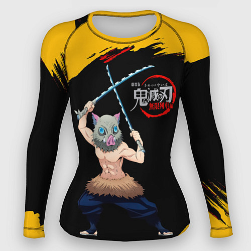 Женский рашгард Иноске Хашибира Kimetsu no Yaiba / 3D-принт – фото 1