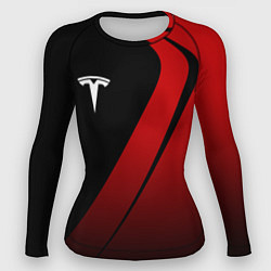 Женский рашгард TESLA MOTORS ТЕСЛА
