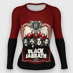 Рашгард женский Black Sabbath, цвет: 3D-принт