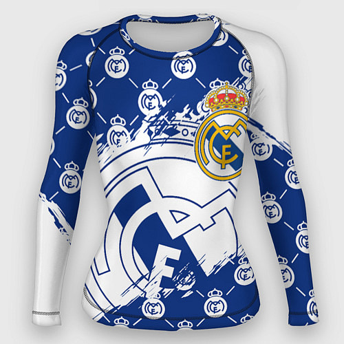 Женский рашгард REAL MADRID РЕАЛ МАДРИД / 3D-принт – фото 1