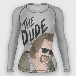 Рашгард женский The Dude, цвет: 3D-принт