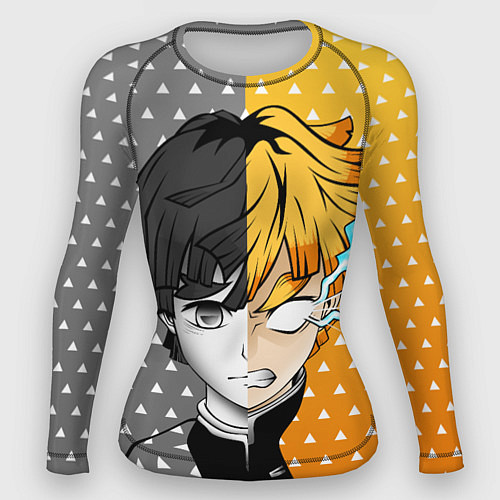 Женский рашгард ПУТЬ ЗЕНИЦУ КЛИНОК / 3D-принт – фото 1