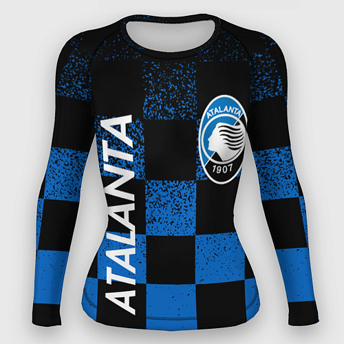 Женский рашгард FC ATALANTA ФК АТАЛАНТА / 3D-принт – фото 1