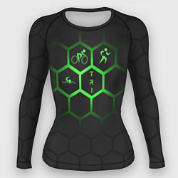 Женский рашгард Триатлон спортсмены