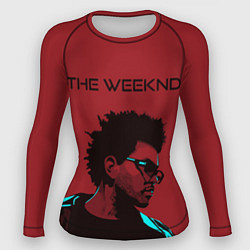 Рашгард женский The weeknd, цвет: 3D-принт