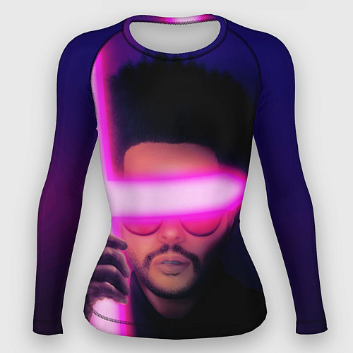 Женский рашгард The Weeknd - Blinding Lights / 3D-принт – фото 1