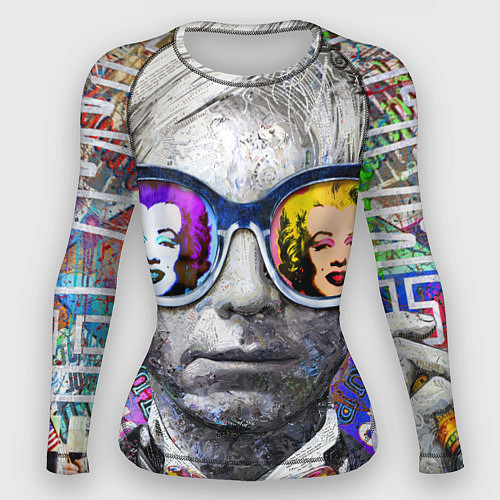 Женский рашгард Andy Warhol Энди Уорхол / 3D-принт – фото 1