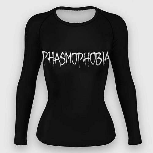 Женский рашгард Phasmophobia logo / 3D-принт – фото 1