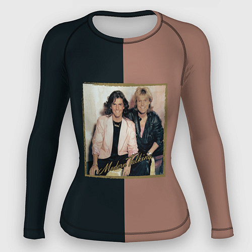 Женский рашгард Modern Talking Хиты 80-х / 3D-принт – фото 1