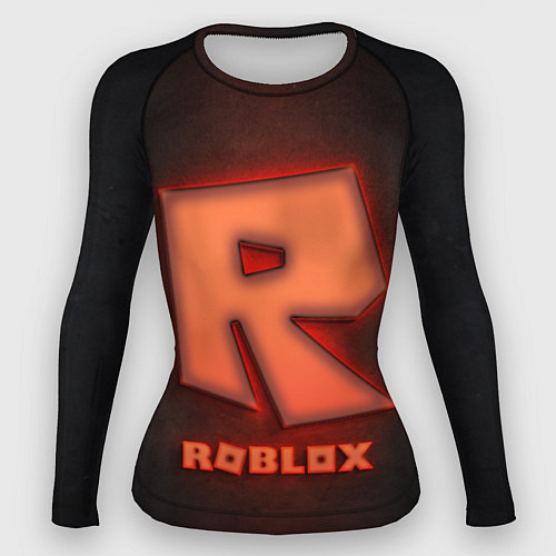 Женский рашгард ROBLOX NEON RED / 3D-принт – фото 1