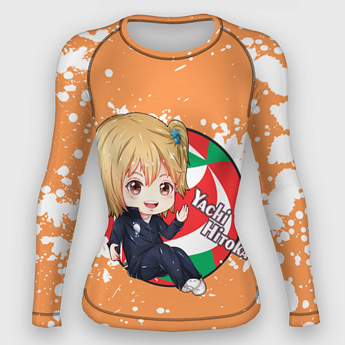 Женский рашгард Yachi Hitoka Haikyu Волейбол Z / 3D-принт – фото 1