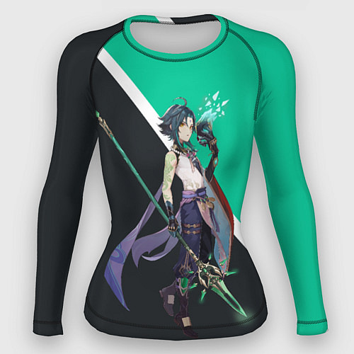 Женский рашгард XIAO СЯО ГЕНШИН / 3D-принт – фото 1