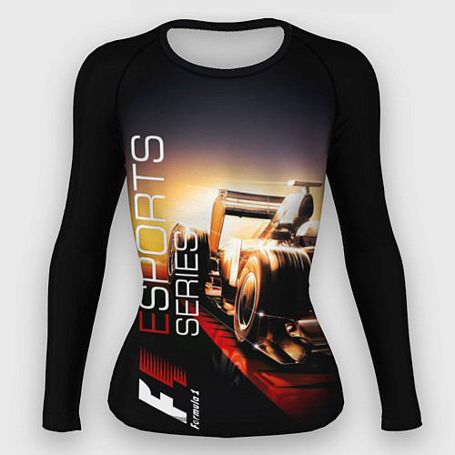 Женский рашгард FORMULA 1 / 3D-принт – фото 1