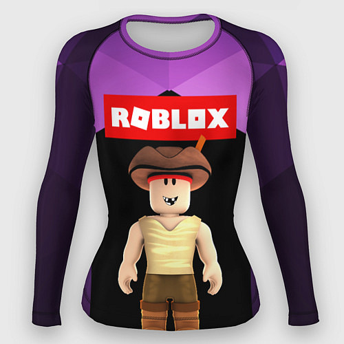 Женский рашгард ROBLOX РОБЛОКС Z / 3D-принт – фото 1