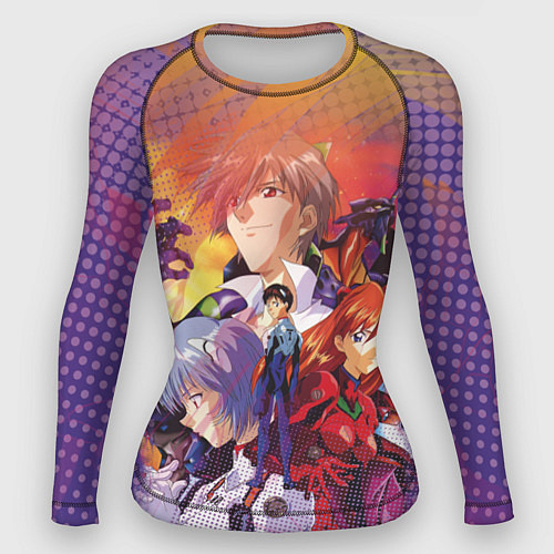 Женский рашгард Евангелион / 3D-принт – фото 1