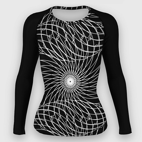 Женский рашгард Абстракция Вихря / 3D-принт – фото 1