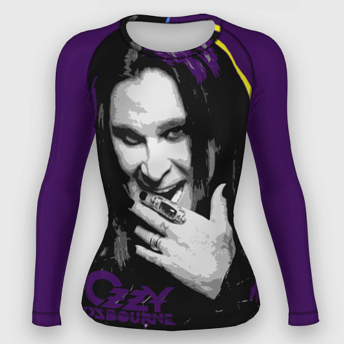 Женский рашгард Ozzy Osbourne, Оззи Осборн / 3D-принт – фото 1