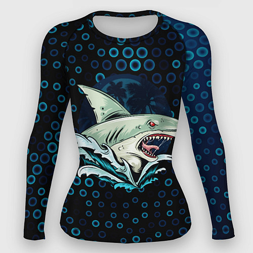 Женский рашгард Морская угроза / 3D-принт – фото 1